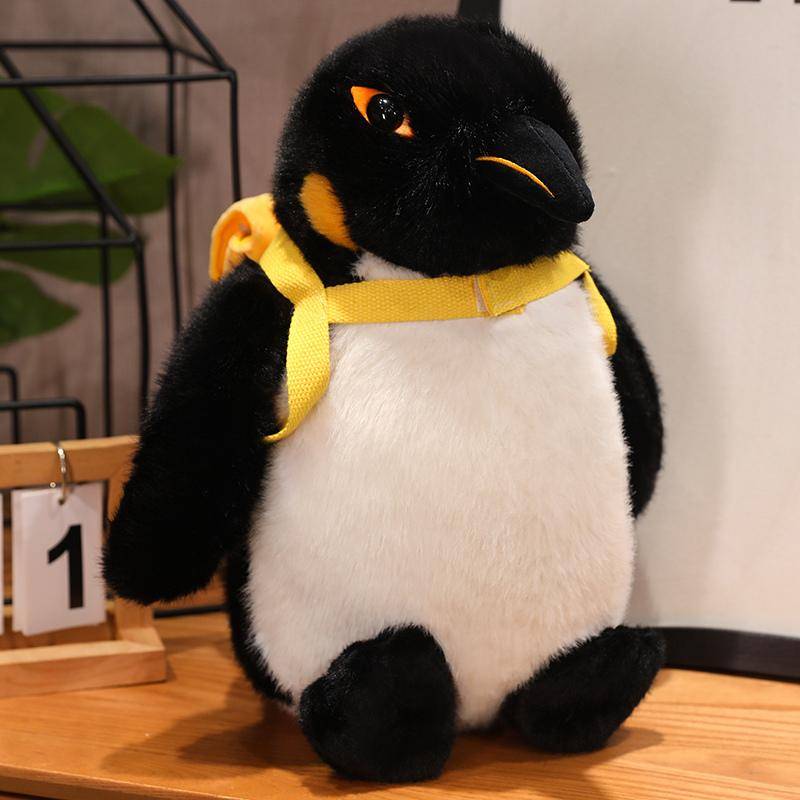 25–45 cm lustige Rucksacktouristen-Plüschpuppen, Stofftiere, Cartoon-Tasche, Kissen, entzückende Weihnachts- und Halloween-Geschenke für Mädchen about 25cm von Joom DACH