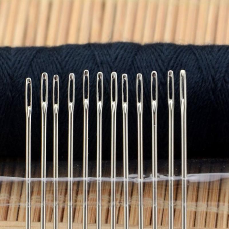 25 Stück Nähnadeln aus Edelstahl mit hoher Härte, Kreuznähen, Kleidungsnadeln onesize 25 Stück Nähnadeln aus Edelstahl mit hoher Härte, Kreuznähen, Kleidungsnadeln onesize von Joom DACH