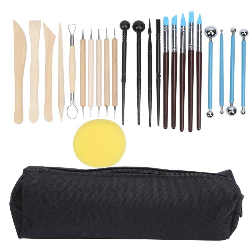 25 Stücke Polymer Clay Bildhauerei Werkzeuge Mehrzweck Modellierung Carving Messer Keramik Lieferungen von Joom DACH