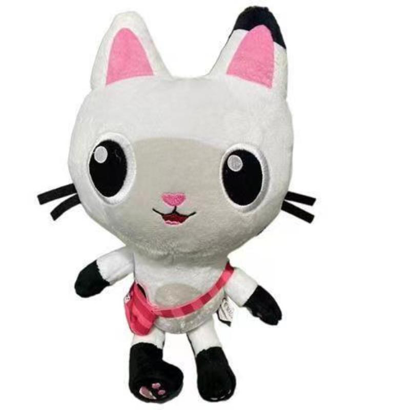 25 cm Cartoon Kuscheltiere Gabby Puppenhaus Plüschtier Mercat Meerjungfrau Katze Meerjungfrau Plüschpuppen Kinder Geburtstagsgeschenke backpack cat（25cm） von Joom DACH