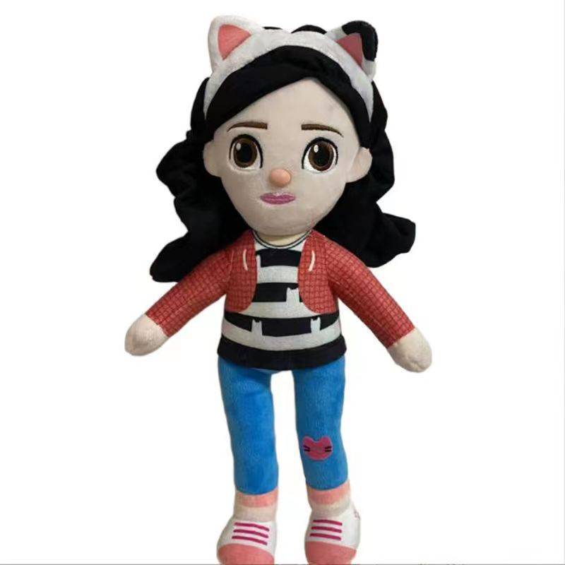 25 cm Cartoon Kuscheltiere Gabby Puppenhaus Plüschtier Mercat Meerjungfrau Katze Meerjungfrau Plüschpuppen Kinder Geburtstagsgeschenke girl（30cm） von Joom DACH