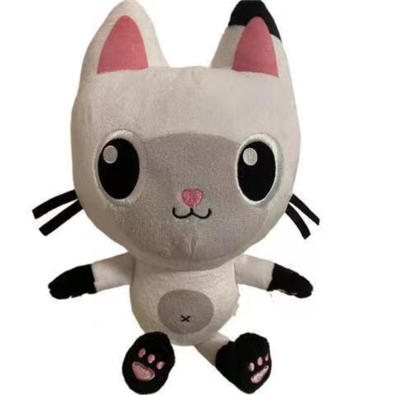25 cm Cartoon Kuscheltiere Gabby Puppenhaus Plüschtier Mercat Meerjungfrau Katze Meerjungfrau Plüschpuppen Kinder Geburtstagsgeschenke smiling cat（25cm） von Joom DACH