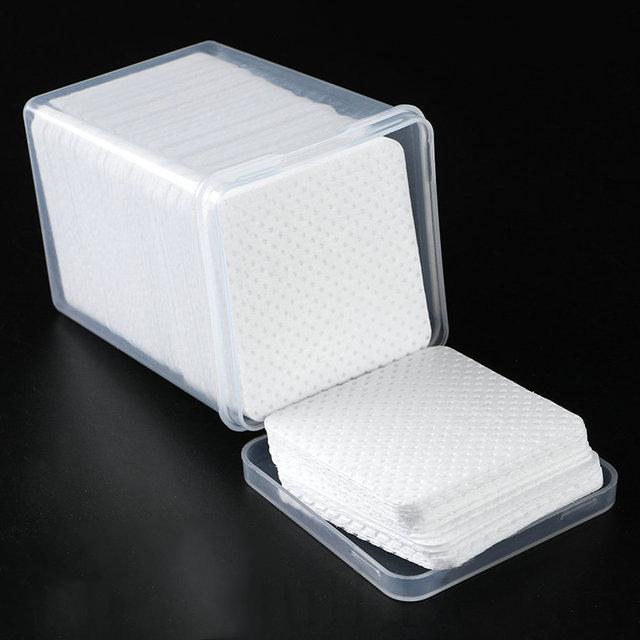 250 Stück/Box Nagelwischtücher Servietten Nagel Maniküre Flüssigkeit Nagellack Pads Papier Nagelwattepads 250Pcs/Box weiß von Joom DACH