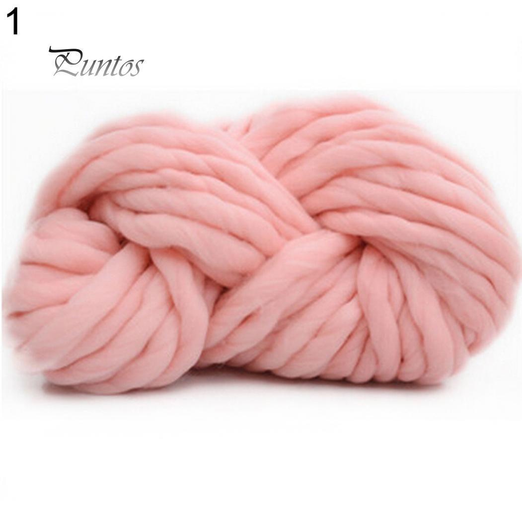 250g Super Bulky DIY Handstrickdecke Hüte Warmes, riesiges, dickes Garn 1# von Joom DACH