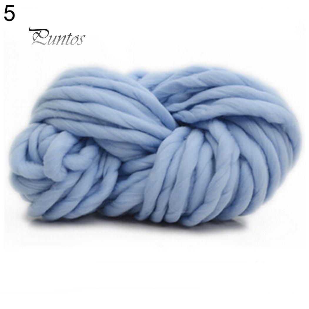 250g Super Bulky DIY Handstrickdecke Hüte Warmes, riesiges, dickes Garn 5# von Joom DACH