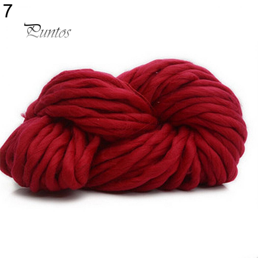 250g Super Bulky DIY Handstrickdecke Hüte Warmes, riesiges, dickes Garn 7# von Joom DACH