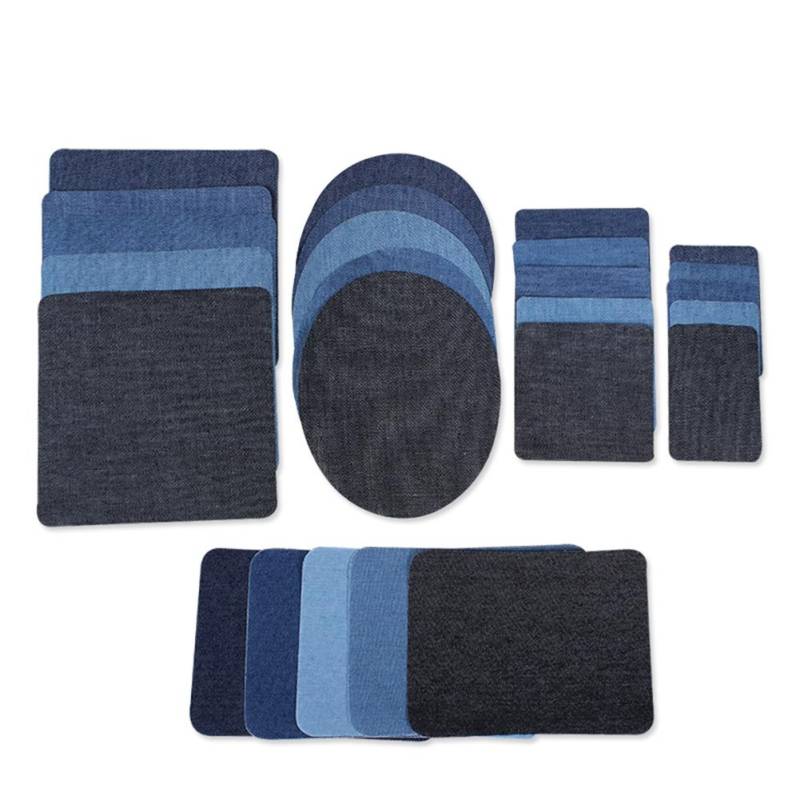 25Pcs Denim Tuch Patches Nähen Dekoration Patch DIY Kleidung Reparatur von Joom DACH