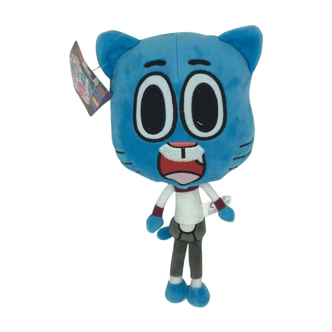 25cm Miniko Cartoon Amazing World Gumball Darwin Anais Plüschtiere Süße Katze Hase Stofftier Geburtstagsgeschenk Geschenke für 25cm von Joom DACH
