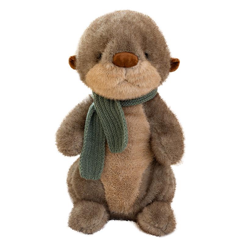 26/40cm Otter Plüschtier Niedliches Seeotter Plüschtier Flauschiges Angenehmes Gefühl Stofftiere Otter Spielzeug Geburtstagsgeschenk Raumdeko 40cm schwarz von Joom DACH