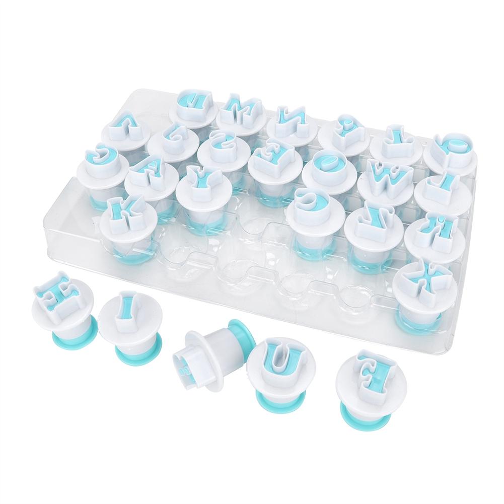 26PCS Brief-Form DIY Keks Backform Cookie Mold Cutter Fondant Cutter (Großbuchstabe) von Joom DACH