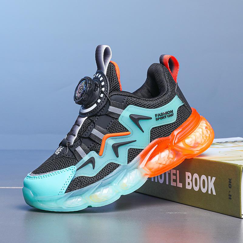 28-39 Kinder Anti Rutsch und Verschleiß Beständig Mode Outdoor Sport und Casual Schuhe Kinder Schuhe 36 schwarz von Joom DACH