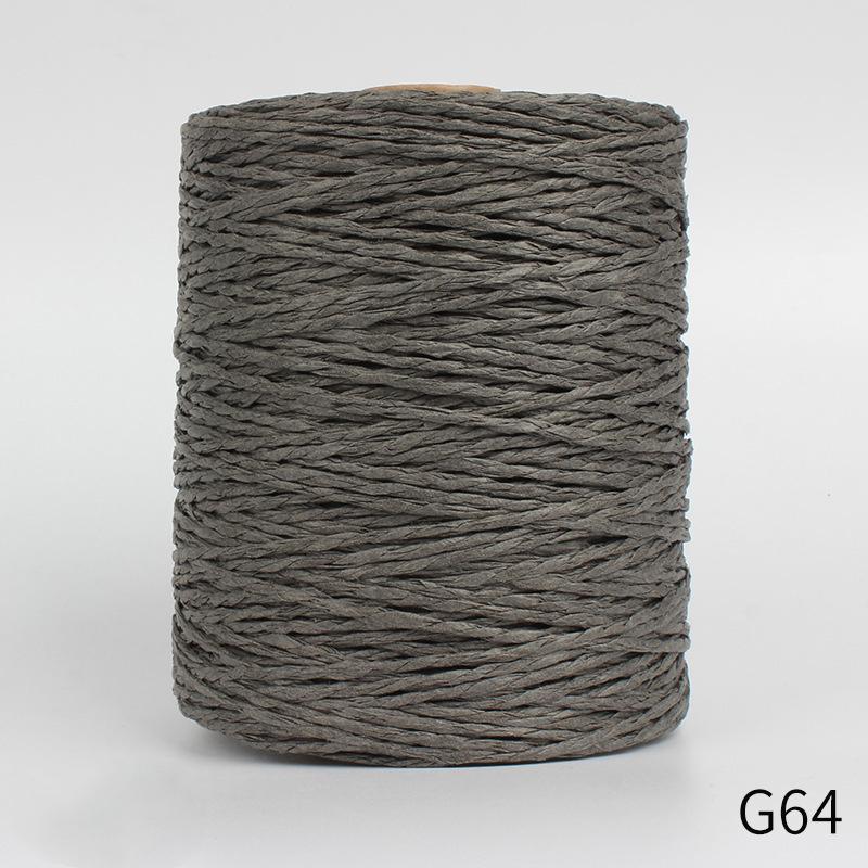 280 m/Rolle, Hut, Handtasche, Kissen, Körbe, natürliches Bast-Strohgarn für den Sommer, handgestrickt, häkeln von Joom DACH