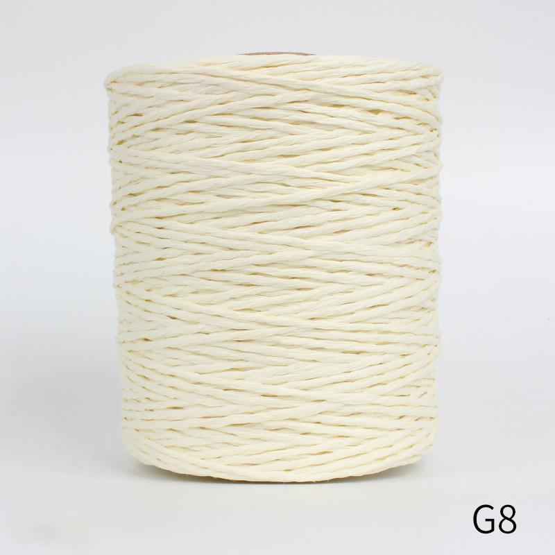 280 m/Rolle für den Sommer, handgestrickt, Häkelkissen, Körbe, Mütze, Handtasche, natürliches Bast-Strohgarn 280 m/Rolle für den Sommer, handgestrickt, Häkelkissen, Körbe, Mütze, Handtasche, natürliches Bast-Strohgarn von Joom DACH