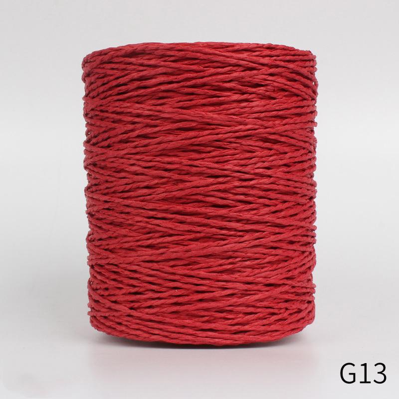 280 m/Rolle für den Sommer, handgestrickt, Häkelkissen, Körbe, Mütze, Handtasche, natürliches Bast-Strohgarn von Joom DACH