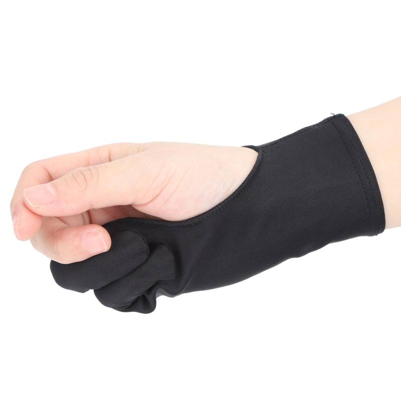 2Finger Malhandschuhe Skizzieren Schreiben Elektronischer Bildschirm AntiMistouch Fouling Schweiß Schmutzig(XS ) von Joom DACH