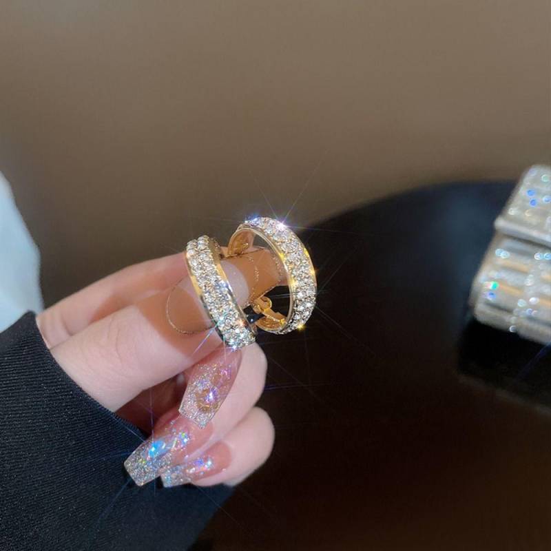 2Pairs Legierung Lymphvity Magnet Therapie Ohrringe Ohr Akupressur Lymphatische Germanium Ohrringe Frauen gold von Joom DACH