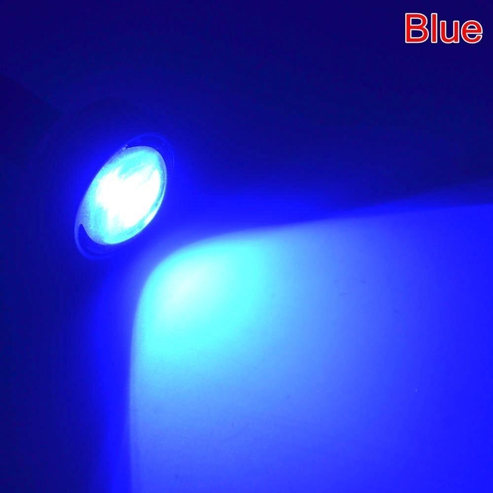 2Pcs 23mm 18mm Eagle Eye Licht Auto Led Tagfahrlicht Backup Motor Parkplatz Nebel Lampen 2X 23mm LED blau von Joom DACH