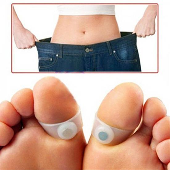 2Pcs Silikon Magnetische Fuß Massage Zehenring Langlebig Halten Abnehmen Gesundheit Kreis von Joom DACH
