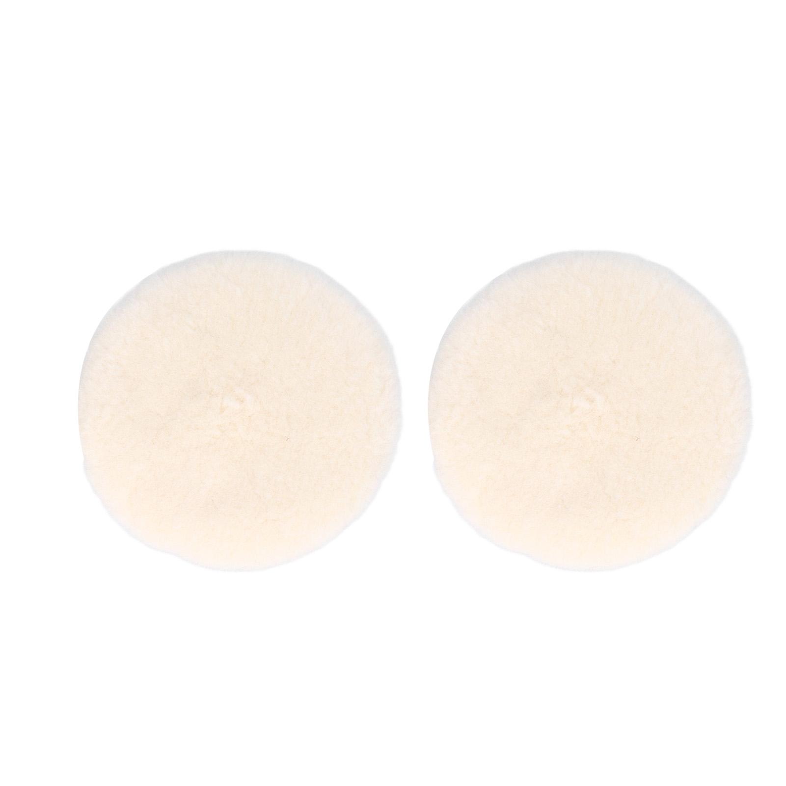 2Pcs Wolle Polieren Pads Natürliche Universal Auto Polieren Pad Auto Körper Polierer Discs 125mm von Joom DACH