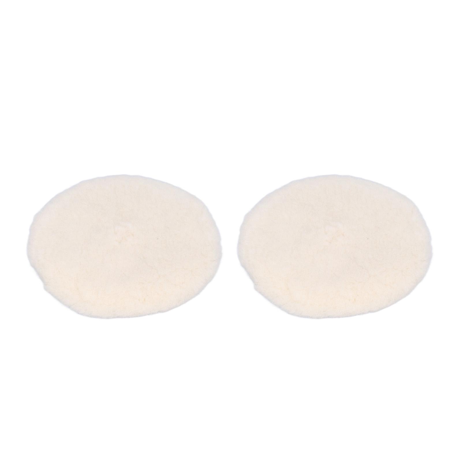 2Pcs Wolle Polieren Pads Natürliche Universal Auto Polieren Pad Auto Körper Polierer Discs 125mm von Joom DACH