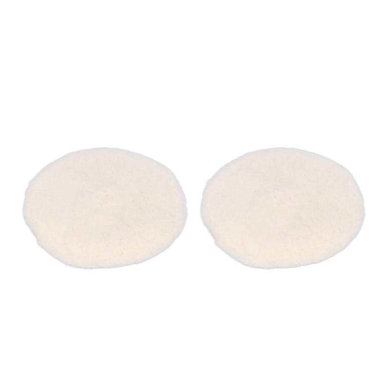 2Pcs Wolle Polieren Pads Natürliche Universal Auto Polieren Pad Auto Körper Polierer Discs 125mm von Joom DACH