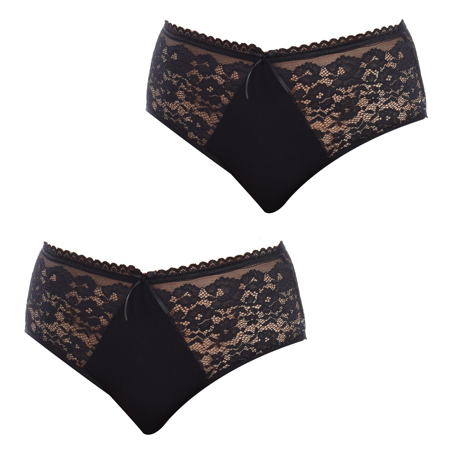 Pack-2 Mikrofaser-Slips für Damen Q-EN 205 XXL von Joom DACH