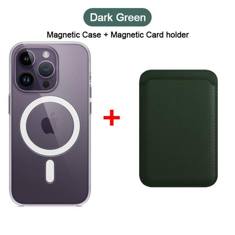 2in1 Für Magsafe Karte Halter Brieftasche Magnetische Fall Für iPhone 15 14 13 12 11 Pro XS Max X XR drahtlose Lade Zubehör iPhone XS Max dunkelgrüne 2in1 Für Magsafe Karte Halter Brieftasche Magnetische Fall Für iPhone 15 14 13 12 11 Pro XS Max X XR drahtlose Lade Zubehör iPhone XS Max dunkelgrüne von Joom DACH