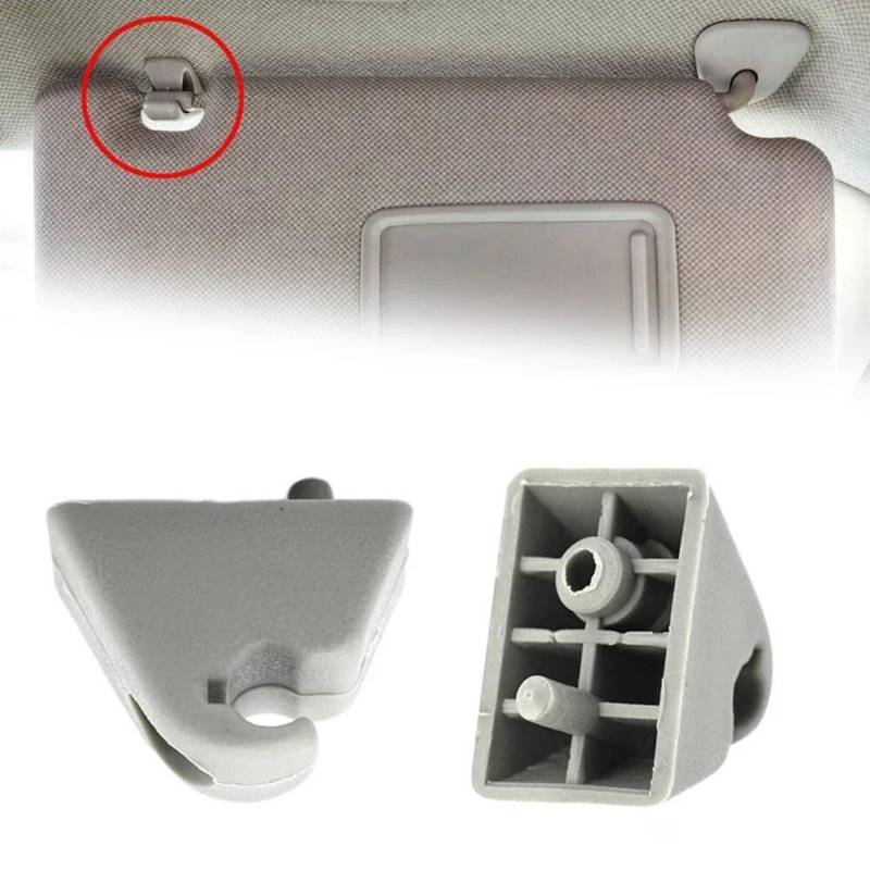 2x Sonnenblendenhalter-Clip für Opel für Vectra für Astra F für Corsa B 1438336 Visierknopf Knopf Fester Kartenhalter Sonnenblende CHINA von Joom DACH