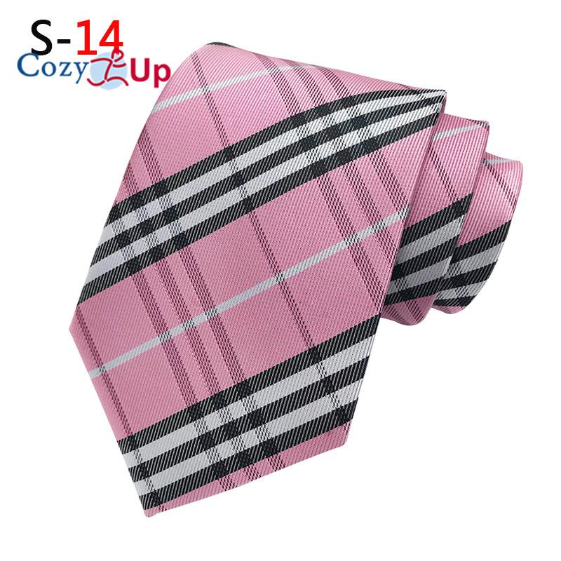 3,15  modische gestreifte PaisleyTies Herren-Krawatte mit Karomuster für Hochzeit von Joom DACH