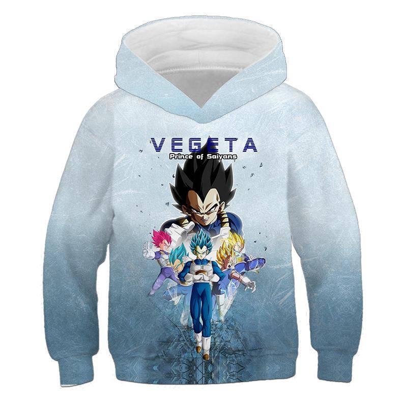 3-12 Jahre Mädchen Anime Top Langarm Kinder Jungen Dragon Ball Z Grafik Herbst Kind Sweatshirt Hoodies Frühling Kinder weiche Kleidung 130cm von Joom DACH