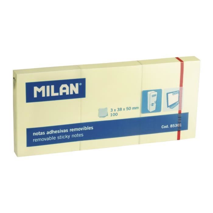 3 Blöcke 100 Haftnotizen 38 x 50 mm von Joom DACH