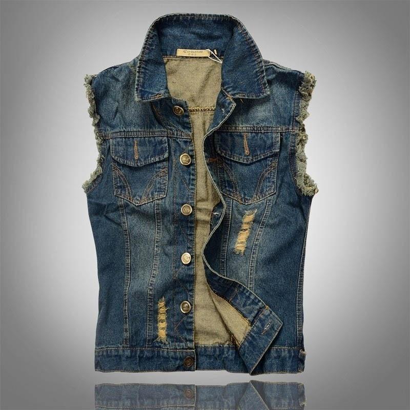 3 Farben Denim Weste Slim Fit Jeans helle Farbe Männer Frauen Unisex Weste Mode ärmellose Jacke 2XL schwarz 3 Farben Denim Weste Slim Fit Jeans helle Farbe Männer Frauen Unisex Weste Mode ärmellose Jacke 2XL schwarz von Joom DACH