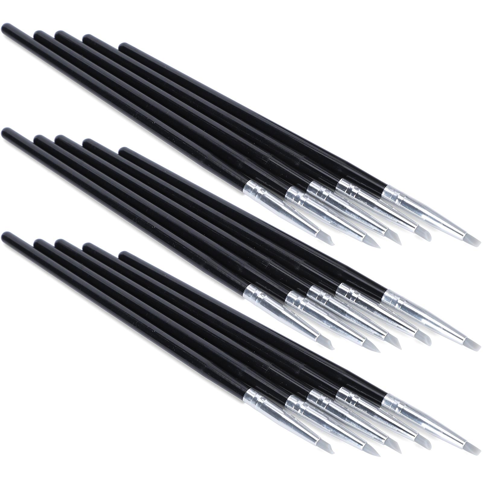 3 Set Töpferton Skulptur Pinsel Aquarellfarbe Silikonstift Verschiedene Größen von Joom DACH