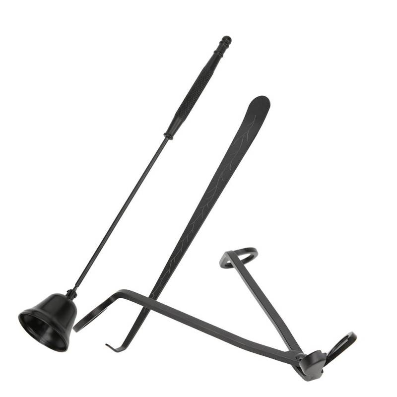 3 Stück Edelstahl Kerzen Feuerabdeckung Docht Trimmer Schere Kerzendocht Haken Zubehör WerkzeugSchwarz schwarz von Joom DACH