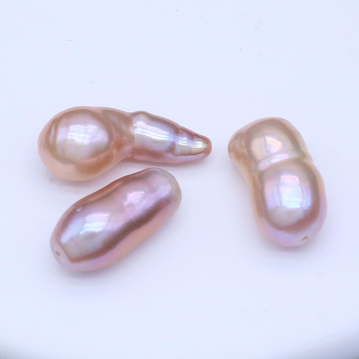 3 Stück Kunstperlen, handgefertigte unregelmäßige lose Perlen zur Schmuckherstellung, Halsketten- und Armbandzubehör, DIY-Geschenke für Frauen und Männer 3Pcs/7-8mm von Joom DACH