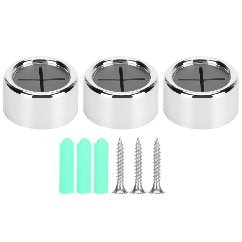 3 Stück Selbstklebender Handtuchhalter Halter Wandmontiert Waschlappen Hakenhalter Badezimmerzubehör von Joom DACH