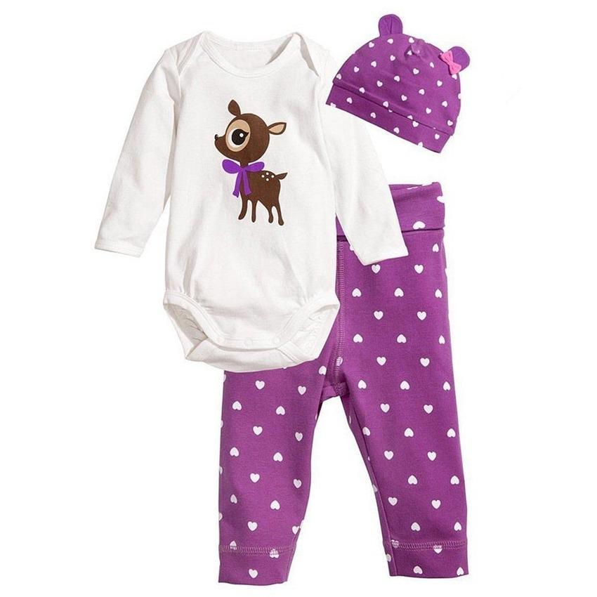 3 Stücke Neugeborenen Jungen Mädchen Tier Print Strampler Hosen Hut Outfits Set Säuglingsanzug 95 violett 3 Stücke Neugeborenen Jungen Mädchen Tier Print Strampler Hosen Hut Outfits Set Säuglingsanzug 95 violett von Joom DACH