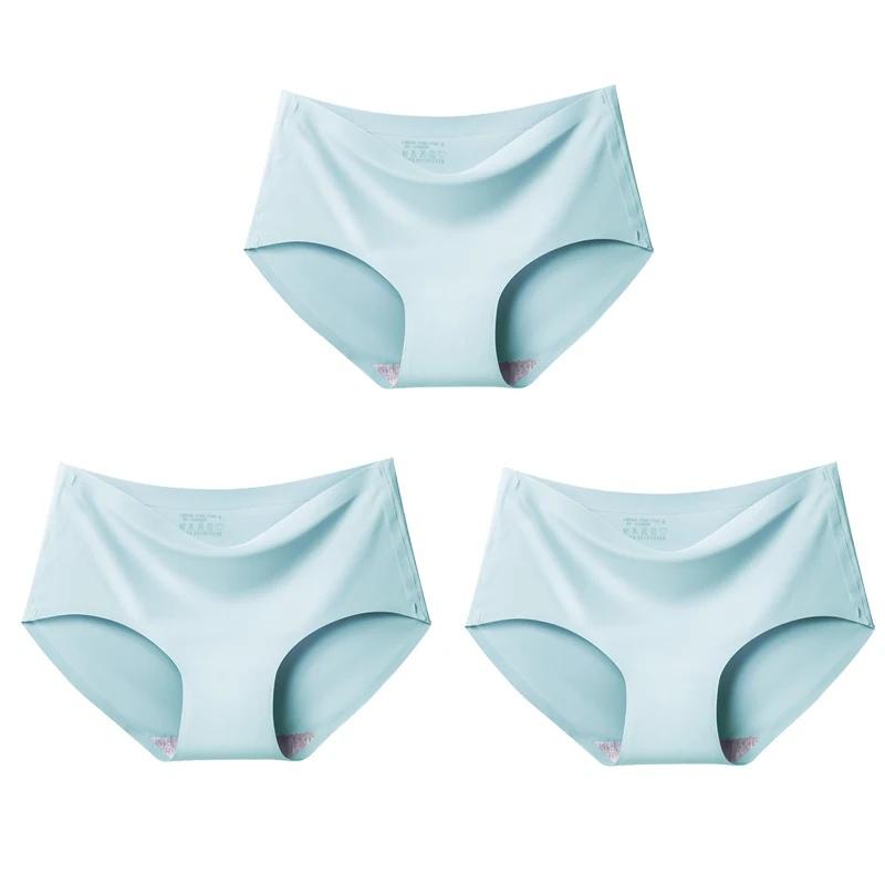 3 Teile/los Nahtlose Panty Set Unterwäsche Weibliche Komfort Dessous Weibliche Low-Rise Briefs G String Dessous Drop Verschiffen M von Joom DACH