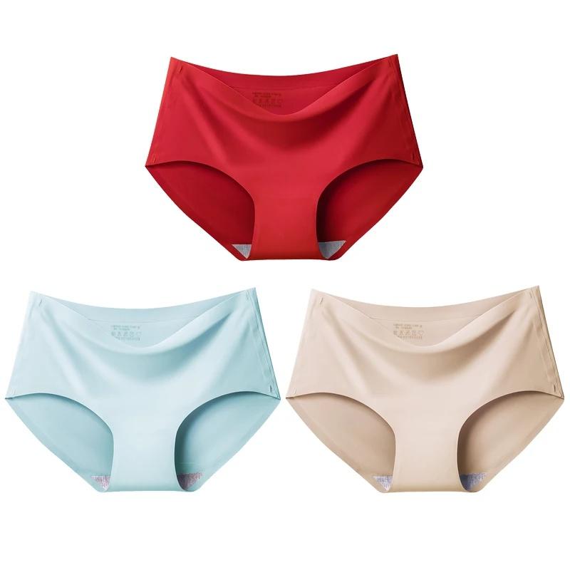 3 Teile/los Nahtlose Panty Set Unterwäsche Weibliche Komfort Dessous Weibliche Low-Rise Briefs G String Dessous Drop Verschiffen XL von Joom DACH