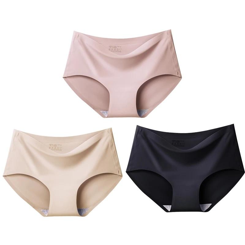 3 Teile/los Nahtlose Panty Set Unterwäsche Weibliche Komfort Dessous Weibliche Low-Rise Briefs G String Dessous Drop Verschiffen XXL von Joom DACH