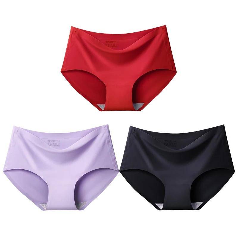 3 Teile/los Nahtlose Panty Set Unterwäsche Weibliche Komfort Dessous Weibliche Low-Rise Briefs G String Dessous Drop Verschiffen XXL von Joom DACH