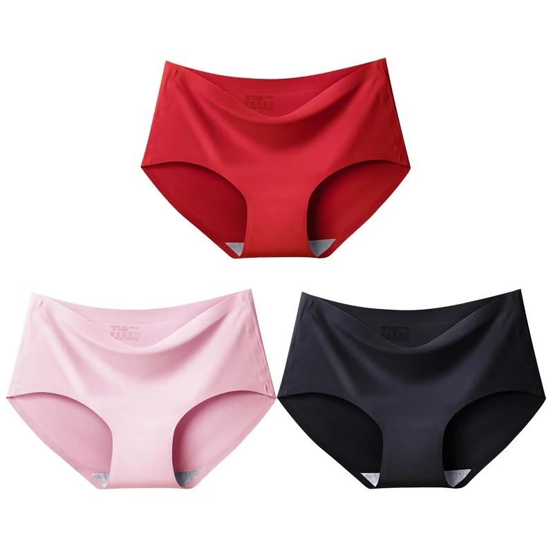 3 Teile/los Nahtlose Panty Set Unterwäsche Weibliche Komfort Dessous Weibliche Low-Rise Briefs G String Dessous Drop Verschiffen XXL von Joom DACH