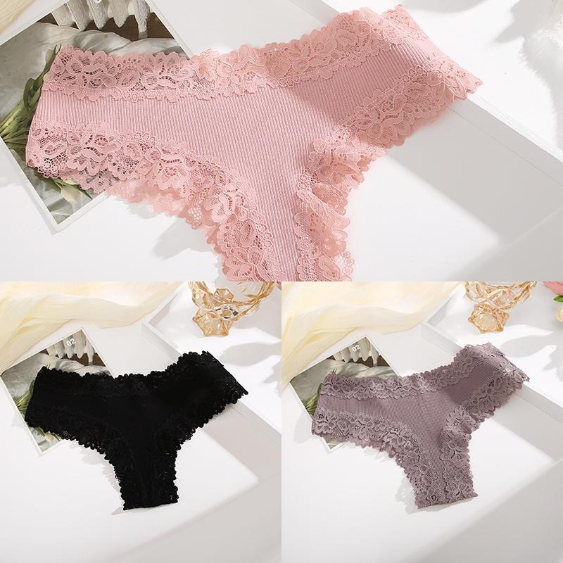 3 Teile/satz Baumwolle Höschen frauen Bequeme Slip Spitze Stil Unterwäsche Weibliche S-XL Weiche Unterhose Damen Höschen 2023 XL 3 Teile/satz Baumwolle Höschen frauen Bequeme Slip Spitze Stil Unterwäsche Weibliche S-XL Weiche Unterhose Damen Höschen 2023 XL von Joom DACH
