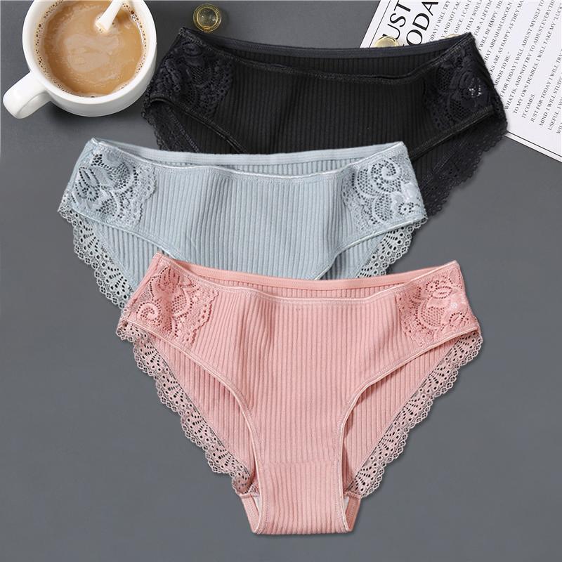 3 Teile/satz Frauen Baumwolle Höschen M-2XL Low-Rise Unterwäsche Trendy Patchwork Spitze Slip Weibliche Weiche Unterhose Dessous 2022 XL 3 Teile/satz Frauen Baumwolle Höschen M-2XL Low-Rise Unterwäsche Trendy Patchwork Spitze Slip Weibliche Weiche Unterhose Dessous 2022 XL von Joom DACH