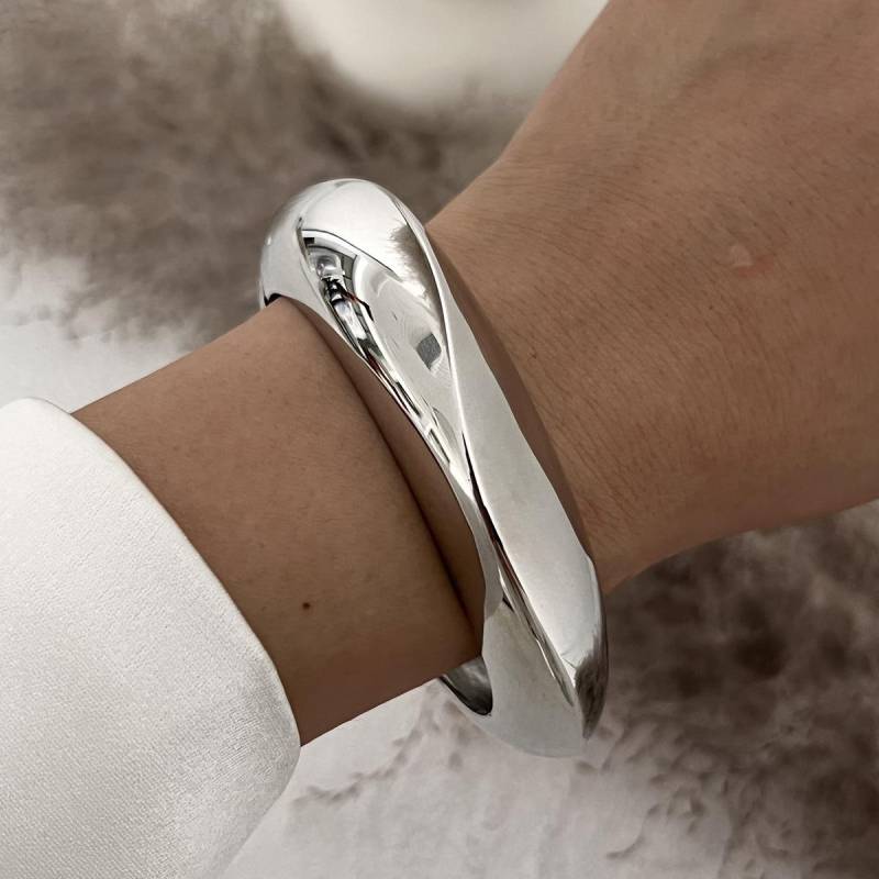 3 arten Vintage Hip Hop Metall Manschette Armreifen Punk Gold Silber Farbe Geometrische Frühling Armreifen Für Frauen Armband Männer Schmuck 1PCS von Joom DACH