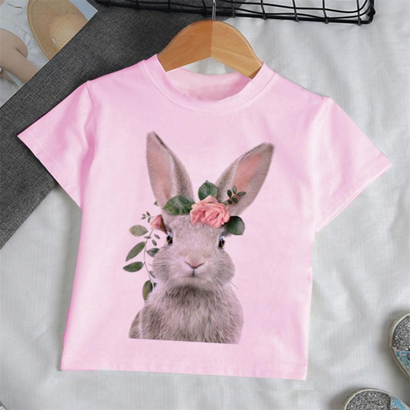 3 farbe Elefanten Lustige Kawaii Mädchen Kleidung Streetwear Jungen Shirts Rundhals Baby Mädchen Tops Cartoon Casual Kinder T-shirt Mode 6T(130) von Joom DACH