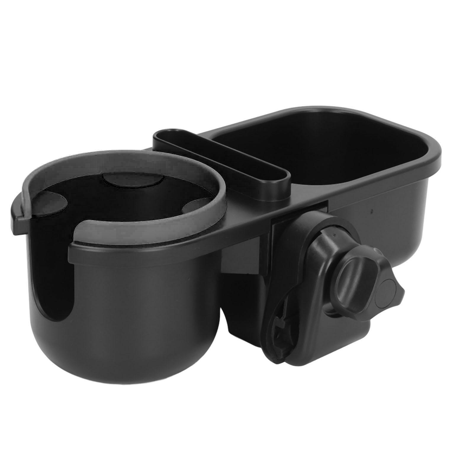 3 in 1 Baby Kinderwagen Flaschenhalter Rutschfest 360 Grad Drehbar Getränkebecherhalter mit schwarz von Joom DACH