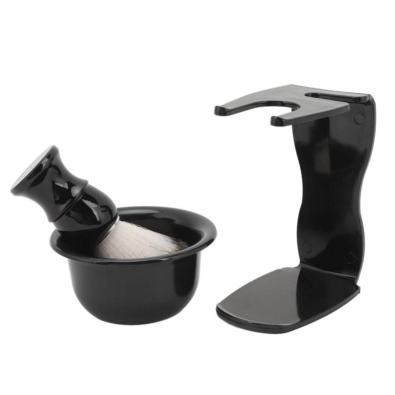 3 in 1 Herren Haar Rasierpinsel Schüssel Ständer Leicht zu Reinigen Praktisches Rasierpinsel Schüssel Set für Zuhause von Joom DACH