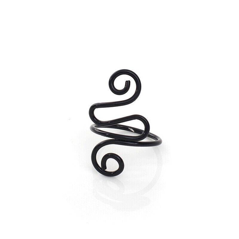 3 stücke Häkeln Spannung Guide Ring Finger Fingerhut Garn Halter Ring Finger Garn Ring schwarz von Joom DACH