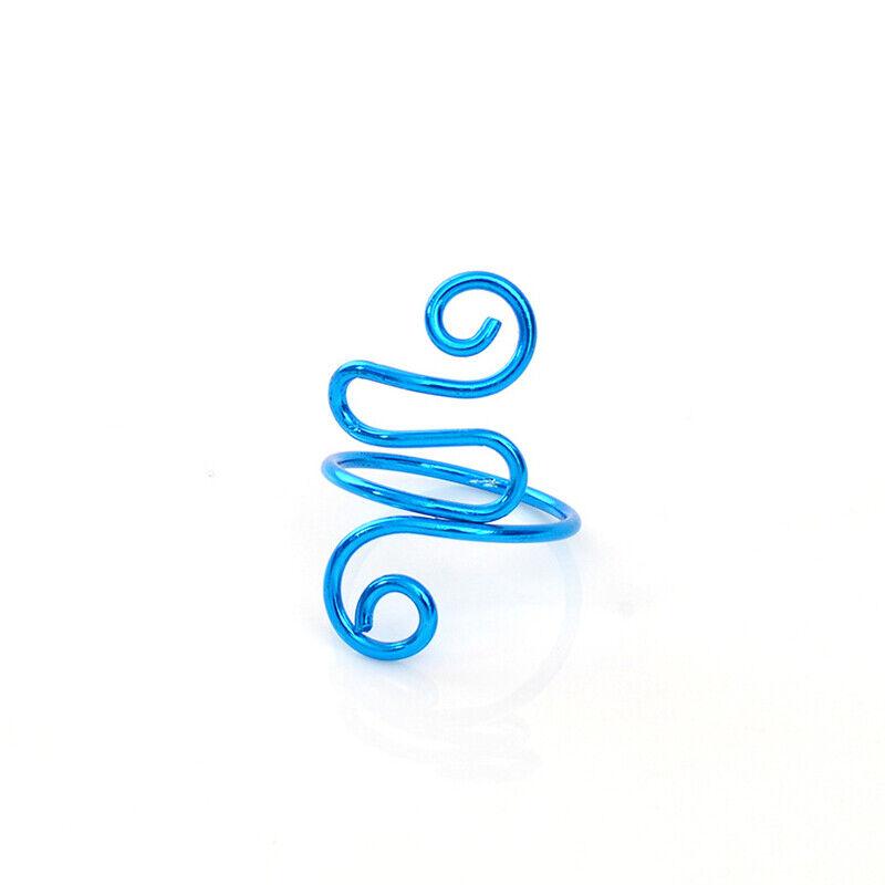 3 stücke Häkeln Spannung Guide Ring Finger Fingerhut Garn Halter Ring Finger Garn Ring blau von Joom DACH